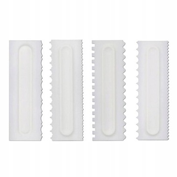 4 Packung Cake Icing Butter Smoother Skrobak