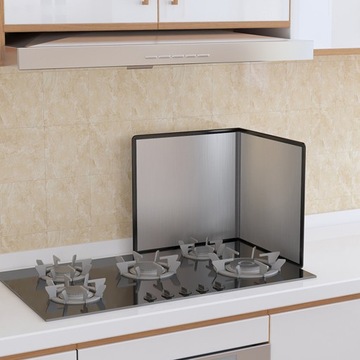 Металлический брызговик для плиты