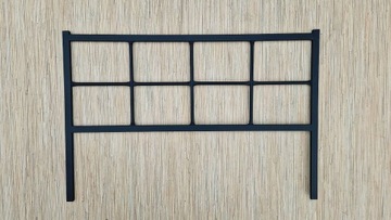 PŁOTEK OGRODOWY METALOWY palisada ogrodowa 75 x50 cm