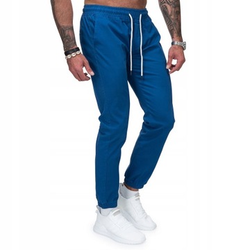 MF145 r. XL Jeansy ze Ściągaczami JOGGERY MĘSKIE