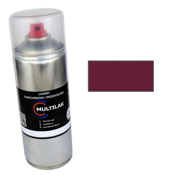 Lakier spray RAL 4004 Multilak 400ml MAT do mebli