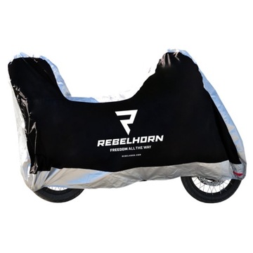 POKROWIEC NA MOTO REBELHORN COVER II Z KUFREM L