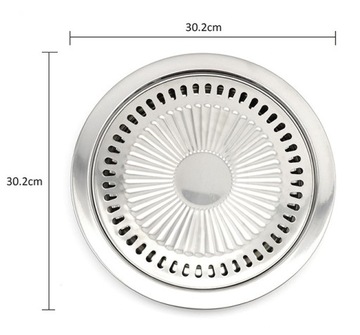 Портативная газовая плита + накладка на гриль из нержавеющей стали
