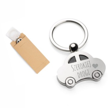 BRELOK BRELOCZEK AUTO do kluczy + GRAWER