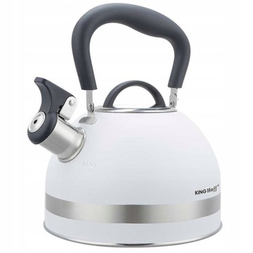 Mały Stylowy Czajnik Stalowy Składana Rączka Elegance 1,8L KINGHOFF