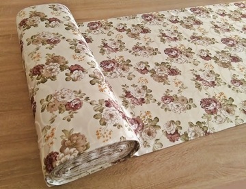 ШТОРЫ ДЕКОРАТИВНЫЕ ШТОРЫ ТКАНЬ ЦВЕТЫ 150см