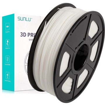 SUNLU FILAMENT 1.75mm 1kg BIAŁY WHITE ASA