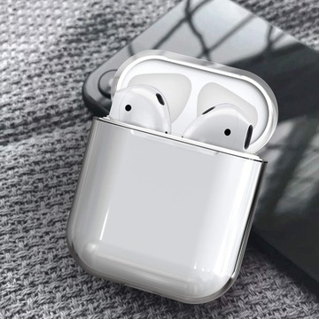 ПРОЗРАЧНЫЙ ЧЕХОЛ ТПУ ДЛЯ AIRPODS 1/2