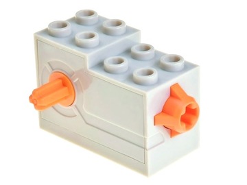 LEGO Silnik sprężynowy 61100c01 szary jasny