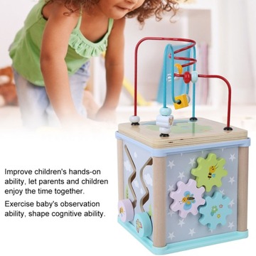 Деревянные кубики, соответствующие игрушкам