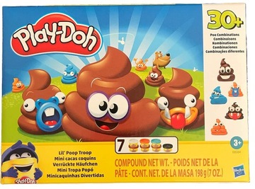 PLAY DOH CIASTOLINA KUPA ZABAWY POOP HASBRO 7 TUB