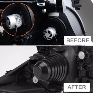 Крышка лампы HiD LED, универсальная, 50-70 мм