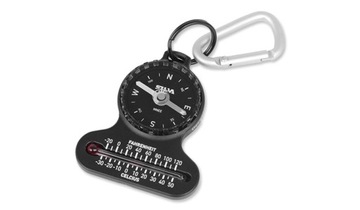 Kompas Silva brelok +termometr Pocket 37617