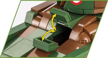 COBI WWII 2553 ФРАНЦУЗСКИЙ ТАНК RENAULT R35