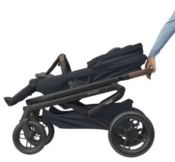 MAXI COSI Lila XP+ Коляска 2в1 гондольная коляска ORIA XXL ГРАФИТ / СЕРЫЙ