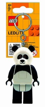 LEGO brelok lampa lampka LED do kluczy Panda