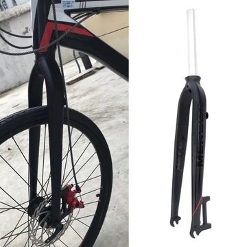 Жесткая вилка MTB 26/27,5/29 дюймов, безрезьбовая прямая трубка, 28,6 мм Superlight