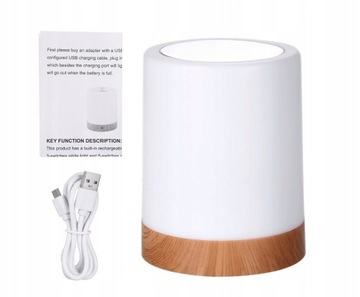 Sterowanie dotykowe Lampka nocna USB Smart LED