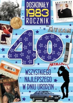 Na 40 urodziny Kartka dla urodzonych w 1983 roku