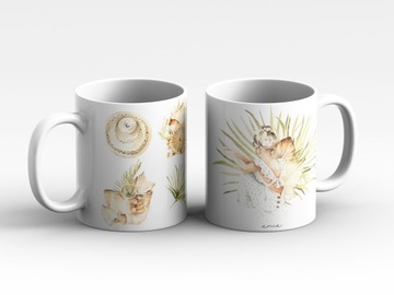 КРУЖКА В БОХО ЖЕНСКИЙ ДЕНЬ ДЕНЬ РОЖДЕНИЯ МАТЕРИ ДОБАВИТЬ ИМЯ