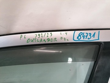 DVEŘE LEVÝ PŘEDNÍ MITSUBISHI OUTLANDER I 04R