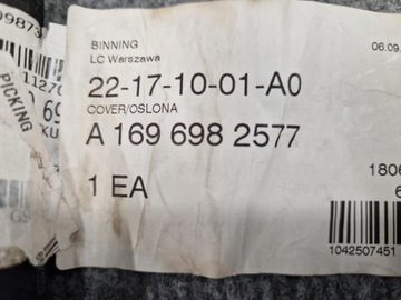 MERCEDES A TŘÍDA 169 W169 A1696982577 PŘÍVOD KLIMATIZACE NOVÝ OE