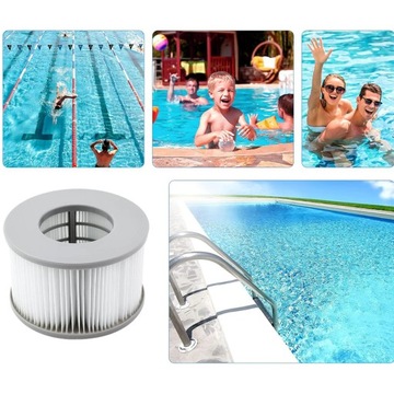 6 X FILTR DO BASENU JACUZZI WKŁADY FILTRUJĄCE MSpa