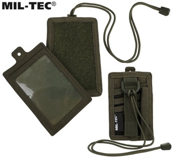 CASE Кейс для документов Pass ID MIL-TEC OLIVE