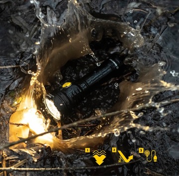 АККУМУЛЯТОРНЫЙ ФОНАРЬ PRIME C2 PRO MAX 4000 ЛЮМЕН ХОЛОДНЫЙ БЕЛЫЙ СВЕТ