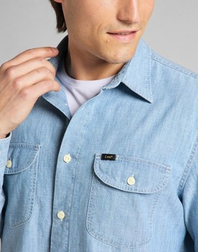 LEE WORKER SHIRT MĘSKA KOSZULA JEANSOWA JEANS S