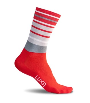 Skarpetki kolarskie Luxa Dynamic Red - L/XL