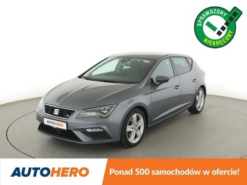 Seat Leon III SC Facelifting 2.0 TDI 184KM 2018 Seat Leon 2.0 TDI Automat FR Nawigacja Tempomat