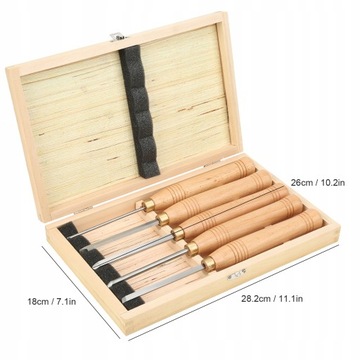 ДОЛОТО ТОКАРНЫЕ НОЖИ ПО ДЕРЕВУ НАБОР ИЗ 5 ДОЛОТО