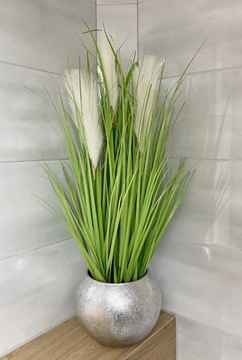 КРЫШКА ДЛЯ ЦВЕТОЧНОГО ВАЗОНА 15 СМ СЕРЕБРЯНЫЙ СТЕКЛЯННЫЙ ЦВЕТОЧНЫЙ ГОРШОК