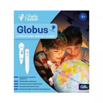Czytaj z Albikiem. GLOBUS INTERAKTYWNY