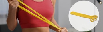 GUMA OPOROWA DO CWICZEŃ DO ROZCIĄGANIA POWERBAND OPÓR 2-7kg