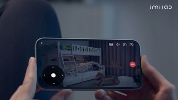 IMILAB C30 КВАРТИРНАЯ КАМЕРА ВНУТРЕННЯЯ ВРАЩАЮЩАЯСЯ IP-НЯНЯ 360° PL МЕНЮ