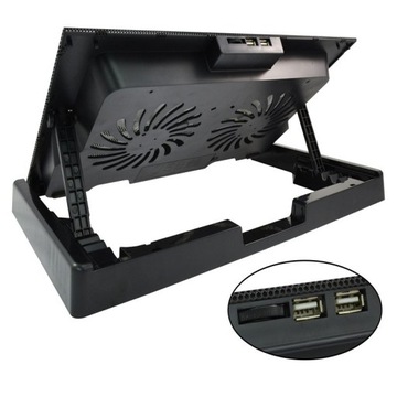 ПОДСТАВКА - ОХЛАЖДАЮЩАЯ ПОДСТАВКА ДЛЯ НОУТБУКА 15–17 ДЮЙМОВ USB ПОДСТАВКА ДЛЯ НОУТБУКА