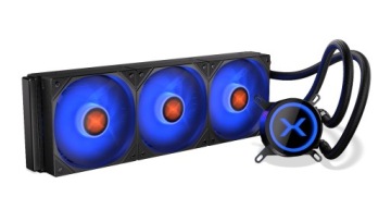 Водяной кулер KRUX HydroX 360 ARGB AIO, 3x120 мм вентилятора ARGB