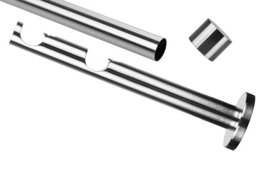 ДВОЙНОЙ МЕТАЛЛИЧЕСКИЙ КАРДИН 200 СМ 19+19 ММ LOFT 5 ЦВЕТОВ НА ВЫБОР