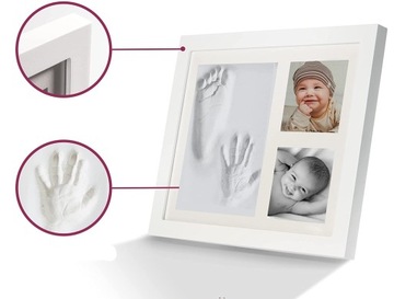 ОТПЕЧАТ РУКИ ДЕТСКОГО СЛЕДА СУВЕНИРЫ ИЗ ГЛИНЫ РАМКА