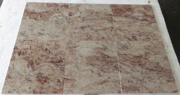 PŁYTKI granit polerowany IVORY BROWN / SHIVAKASHI 40x40x1cm