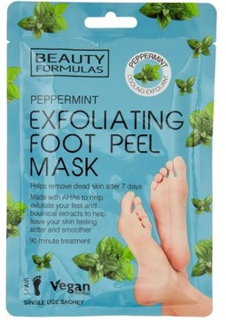 BF FOOT Mask ZŁUSZCZAJĄCA Maska do STÓP Miętowo Pieprzowa 1 para
