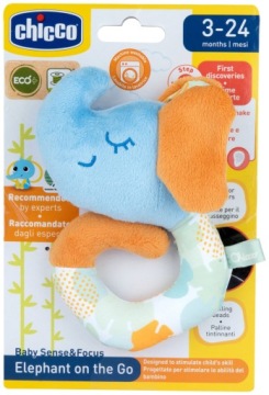Брязкальце CHICCO Sense & Focus Слоник