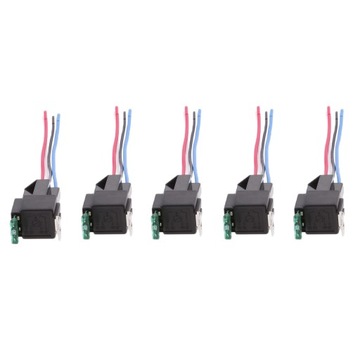 5 sztuk 24 V 30A 4 Pin Przekaźnik Motoryzacyjny