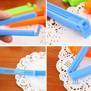 Klipsy do opakowań ZAMYKANIA torebek żywności DUŻY