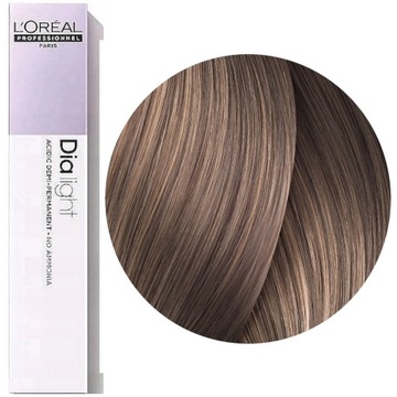 Loreal Dia Light koloryzacja ton w ton 8.21