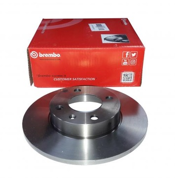 Tarcze hamulcowe VW Golf II 1983-1992 1.0 1.3 1.6D 239x10mm BREMBO KZC