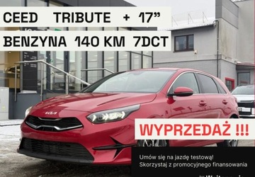 Kia Ceed III Hatchback Facelifting  1.5 T-GDI 140KM 2025 Kia Ceed TRIBUTE dostepny od reki od KIA WOJTANOWICZ Gdynia 1.5 Benzyna