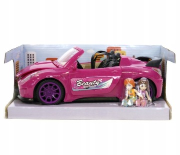 МАШИНА Розовый кабриолет mini DOLL CAR